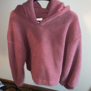 Sherpa hoodie